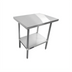 Thumbnail image #1 for Sapphire Manufacturing SMTE16-1830S Sapphire Stainless Steel Prep Tables