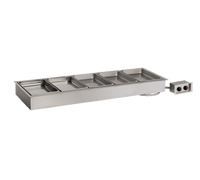 Halo Heat Insulated Drop-In Electric Hot Food Well, 5 Full-Size Pan Capacity