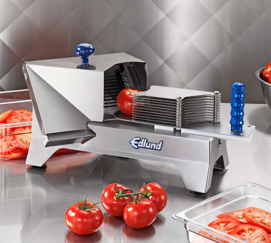 Product image #1 for Edlund Laser ETL-380 Manual Stainless Steel Tomato Slicer with 3/8-Inch Blades