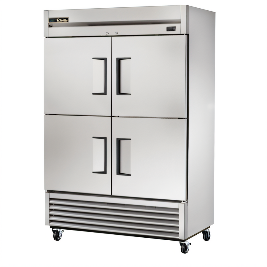 Product image #1 for True Two-Section Reach-In Freezer with 4 Half Doors, -10°F
