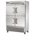 Thumbnail image #1 for True Two-Section Reach-In Freezer with 4 Half Doors, -10°F