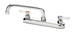 Thumbnail image #1 for Krowne 13-808L Silver Series Commercial Faucets & Plumbing