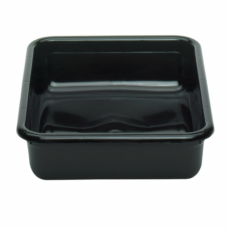 Product image #2 for Cambro Cambox 17 x 22 Black Hi-Gloss Plastic Bus Box