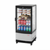 Thumbnail image #1 for Turbo Air Diamond Glass Countertop Refrigerated Merchandiser, 3.0 Cu. Ft., 4-Sided Glass, Hinged Door, 115V