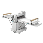 Thumbnail image #1 for Univex SFG 500 T Reversible Floor Dough Sheeter with Manual Adjustment, 20-Inch Hard Chrome Rollers and Stainless Steel Frame