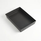 Thumbnail image #1 for American Metalcraft HCDS1410 Detroit-Style Rectangular Deep Dish Pizza Pan, 14 x 10 x 2-1/2 in, 14-Gauge Hard Coat Anodized Aluminum Case of 12
