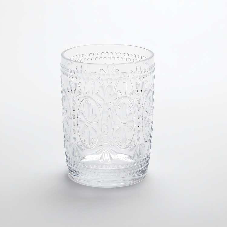 Product image #1 for American Metalcraft Lilli 14 oz Clear Tritan Double Old Fashioned Drinking Glass