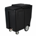 Thumbnail image #2 for Cambro SlidingLid Tall Mobile Ice Caddy, 200 lb Capacity, Black