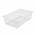 Thumbnail image #1 for Winco Poly-Ware Full-Size Clear Polycarbonate Food Pan, 5-1/2 Inch Deep