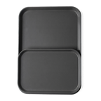 Thumbnail image #2 for Cambro Camtray® 1015301 Rectangular Fiberglass Insert Tray, 10-3/4 x 15 Inches, Dark Basketweave Case of 24