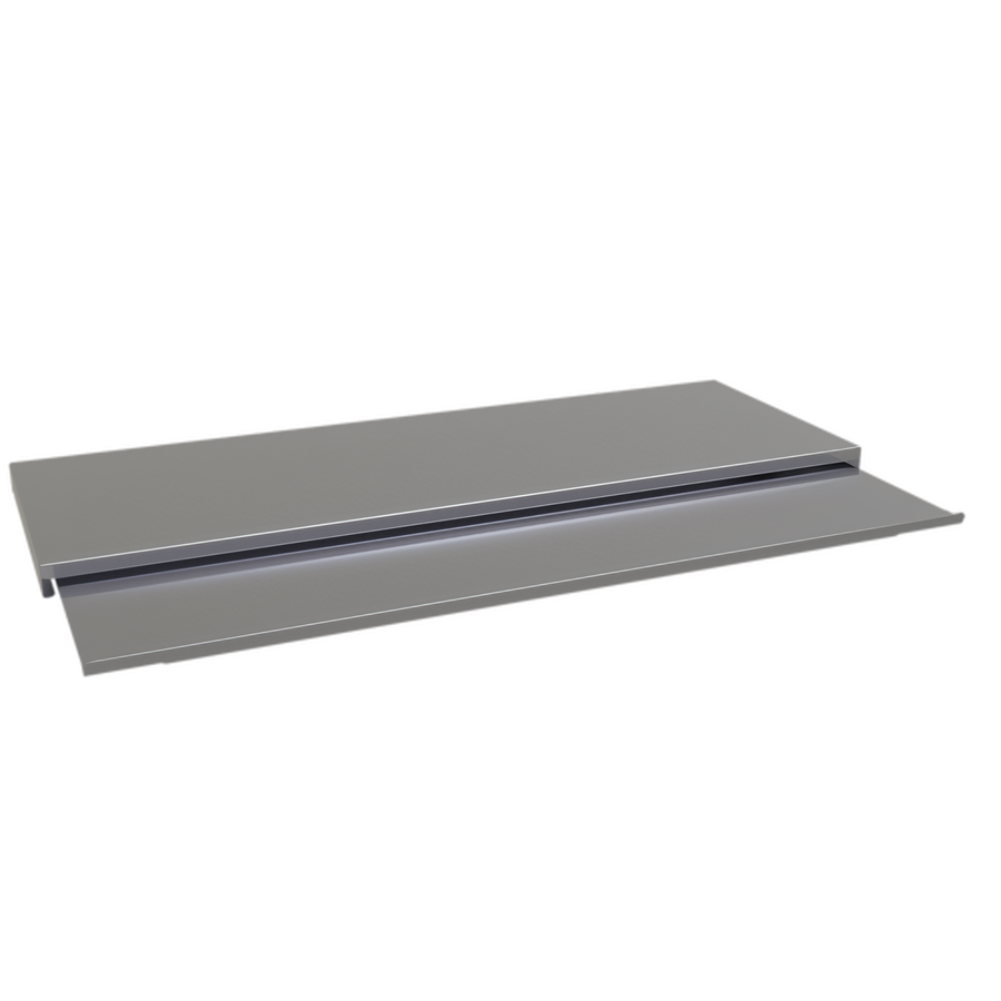 Product image #1 for Glastender Underbar 30-Inch Two-Piece Stainless Steel Sliding Ice Bin Cover for 24-Inch-Deep Bins