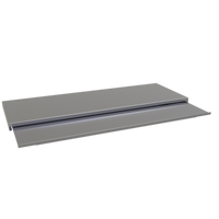 Glastender Underbar 30-Inch Two-Piece Stainless Steel Sliding Ice Bin Cover for 24-Inch-Deep Bins