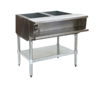 Eagle Group 33-Inch Electric Water Bath Hot Food Table with Two 12 x 20 Openings, 208V
