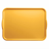 Thumbnail image #1 for Cambro Camtray® 14 x 18 Inch Rectangular Dietary Tray with Handles, Reinforced Fiberglass, Tuscan Gold