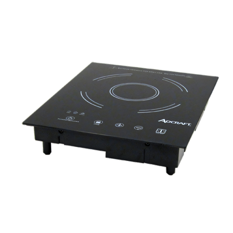 Product image #1 for Admiral Craft Drop-In Single Burner Commercial Induction Cooktop, 120V