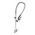 Thumbnail image #1 for OptiFlow Deck Mount Pre-Rinse Assembly, 4-Inch Centers, Triple-Ply Hose, 12-Inch Wall Bracket