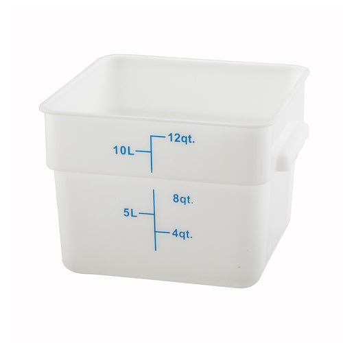 Product image #1 for Winco PESC-12 Commercial Food Storage Containers Case of 12