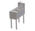 Thumbnail image #1 for Perlick Tobin Ellis Signature 12-Inch Freestanding Single-Bowl Underbar Utility Sink with Glass Rinser and 6-Inch Backsplash