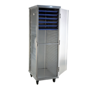 Carter-Hoffmann E8639 Enclosed Unheated Aluminum Pan Rack Storage Cabinet, 39 Tray Capacity