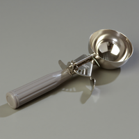 Carlisle Size #8 4 oz Thumb Press Disher with Gray Handle