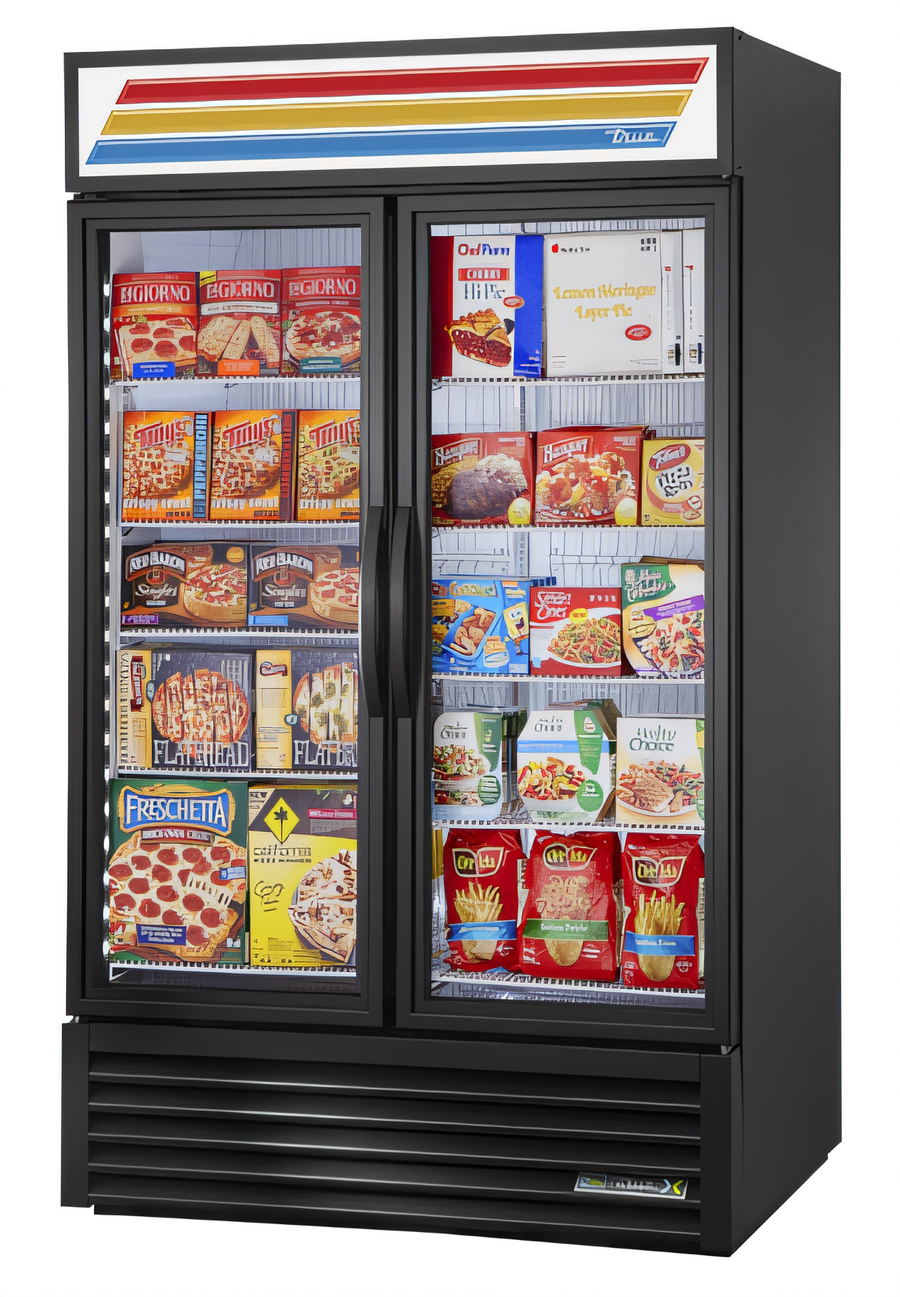Product image #1 for True 47-Inch Wide Single-Door Bottom-Mount Convertible Glass Door Refrigerator/Freezer Merchandiser