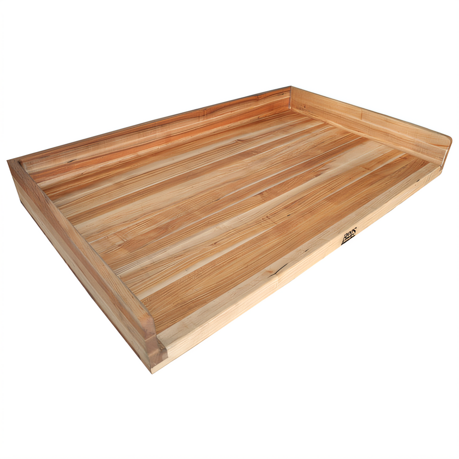 Product image #1 for 48" x 36" Hard Maple Bakers' Table Replacement Top with 4" Coved Risers