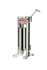 Trento Manual Vertical Sausage Stuffer, 2-Speed Gear Drive, 18 lb Capacity