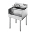 Thumbnail image #1 for Eagle Group 1800 Series 18-Inch Underbar Modular Blender Dump Sink Station with Faucet, Basket Drain, and Duplex Receptacle