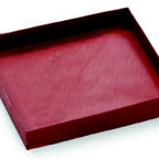 Thumbnail image #1 for Merrychef USA 32Z4123 Teflon Oven Basket, Solid Bottom, 5.5" x 5.5" x 0.5", Red