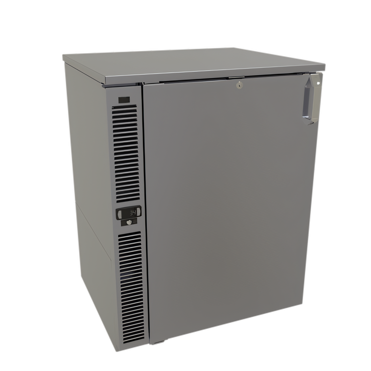 Product image #1 for Glastender F1SB28 One-Zone Side-Serviced Bar Profile Glass Chiller/Froster, 28-Inch