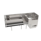 Thumbnail image #1 for Krowne KR24-TCS80C-10 80-Inch Stainless Steel Underbar Command Station with 10-Circuit Cold Plate and Dual Hybrid Sink