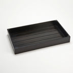 Thumbnail image #1 for American Metalcraft MW2012 Full-Size Rectangular Espresso Wood Serving Crate Case of 3