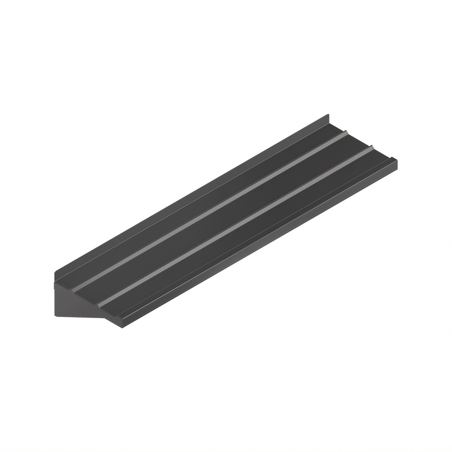 Product image #1 for John Boos Solid Stationary Tray Slide, 132 Inch x 12 Inch, Stainless Steel