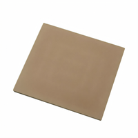 American Metalcraft Rectangular Ceramic Pizza Baking Stone, 15 x 14 x 3/8 Inch