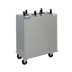 Thumbnail image #1 for Delfield Shelleymatic Mobile Enclosed Two-Stack Unheated Dish Dispenser for 5