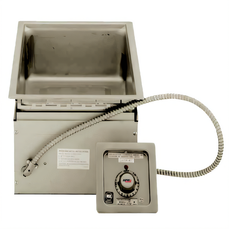 Product image #1 for APW Wyott HFW-1TDS Drop-In Electric Hot Food Well Unit with Drain, 1 Full-Size Pan