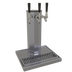 Thumbnail image #1 for Glastender 3-Faucet Stainless Steel Countertop Air-Cooled Column Draft Dispensing Tower