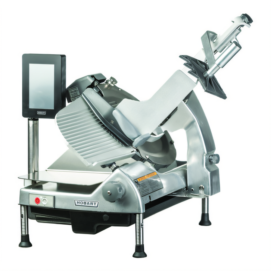 Product image #1 for Hobart HS6-1PS Heavy-Duty Manual Portion Scale Slicer with 13-Inch CleanCut Knife and Integrated 10 Lb. Scale