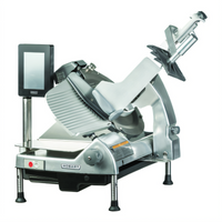 Hobart HS6-1PS Heavy-Duty Manual Portion Scale Slicer with 13-Inch CleanCut Knife and Integrated 10 Lb. Scale