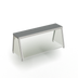 Thumbnail image #1 for Duke Foodshield Deluxe Serving Overshelf with Glass Protector and Acrylic End Guards, 30-1/2 Inch
