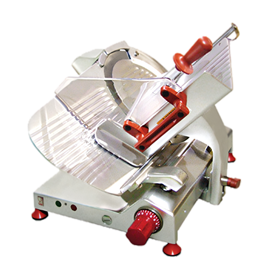 Product image #1 for Trento 13-Inch Gear-Driven Manual Gravity Feed Commercial Meat Slicer, 120V, 1/2 HP