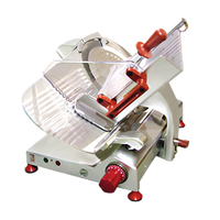 Trento 13-Inch Gear-Driven Manual Gravity Feed Commercial Meat Slicer, 120V, 1/2 HP
