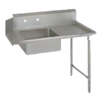 Thumbnail image #1 for John Boos Pro-Bowl SDT6-S72SBK-R 72-Inch Straight Soiled Dishtable, Right-to-Left, 20 x 20 x 8-Inch Pre-Rinse Bowl, 16-Gauge Stainless Steel