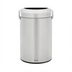 Thumbnail image #1 for Rubbermaid Refine 21 Gallon Half-Round Stainless Steel Trash Container