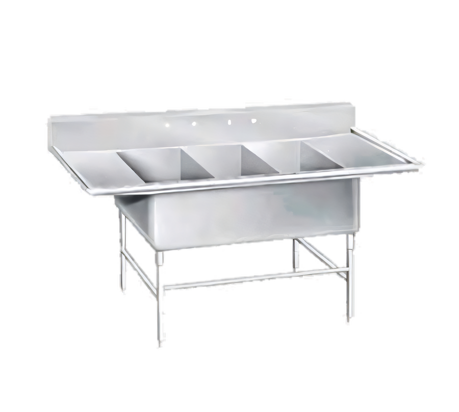 Product image #1 for Advance Tabco K7-3-3030-24RL Regaline Compartment Sinks