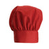 Thumbnail image #1 for Winco Signature Chef Classic 13-Inch Adjustable Red Chef Hat