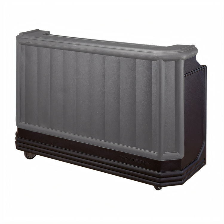 Product image #2 for Cambro Cambar BAR730420 Economy Portable Beverage Bar with 80 lb Ice Sink, 7-Bottle Speed Rail and Waste Water Bin