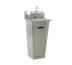 Thumbnail image #1 for Touchless Pedestal Mounted Hand Wash Sink with Electronic Eye Gooseneck Spout, 13-1/2 x 9-3/4 x 6-3/4 Bowl, 304 Stainless Steel