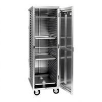 Cres Cor Non-Insulated Mobile Enclosed Pan Rack Cabinet for 38 Full-Size 18 x 26 Pans