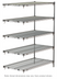 Thumbnail image #1 for Metro Super Adjustable Super Erecta 5-Shelf Chrome Plated Wire Add-On Shelving Unit, 60